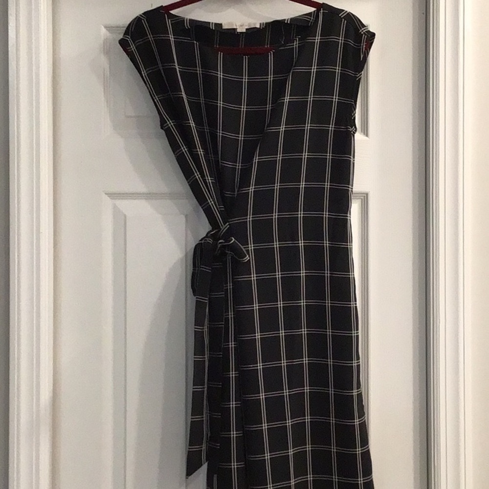 Loft- side wrap dress